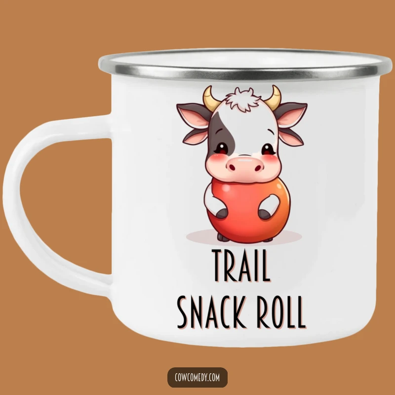 Funny Cow Apple Roller Campfire Mug: Sip Your Fun Outdoors