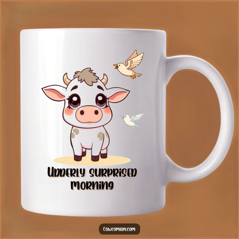 Funny Cow Bird Mug: Hilarious Surprise Gift for Animal Lovers