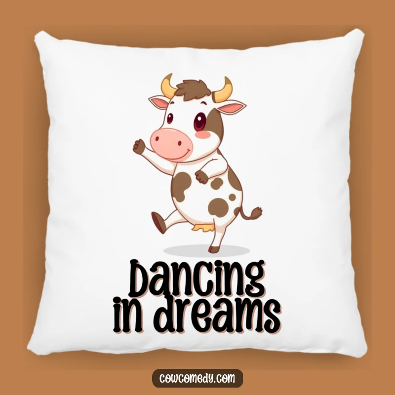 Funny Cheerful Cow Pillow: Cozy Dance Partner, Perfect Funny Gift