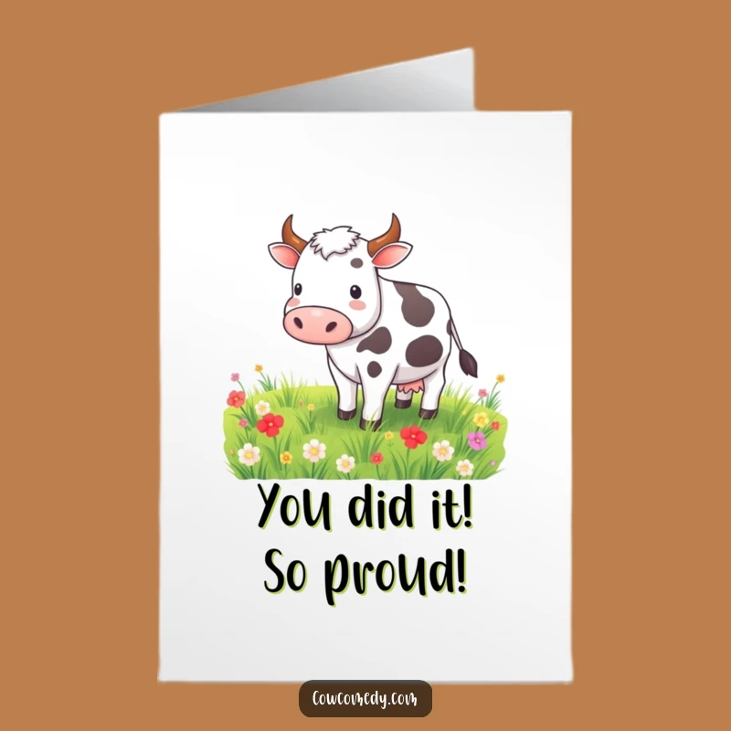 Free Printable Congrats Card - Content Cow, Humorous Downloadable Gift