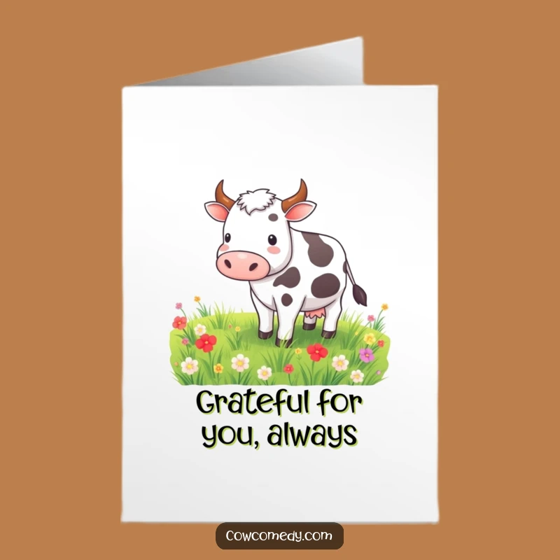 Free Printable Thank You Card - Content Cow, Cute Downloadable Gift
